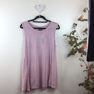 BOBEAU | Dusty Rose Side Slit Top XL - NWT